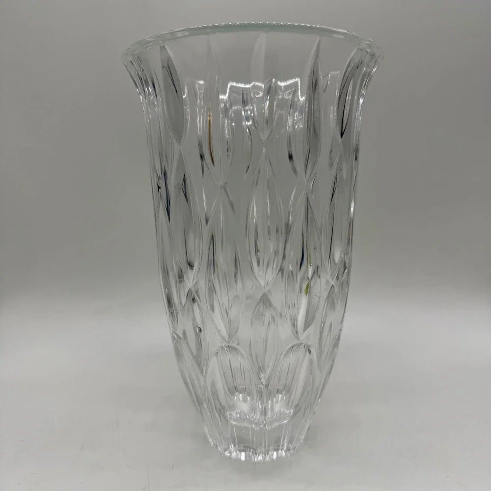Waterford Marquis‎ Rainfall Crystal Vase Flared Floral Centerpiece Vintage